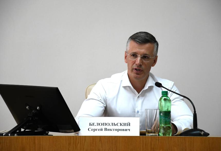 Сергей Белопольский провёл встречу с председателями ТОС