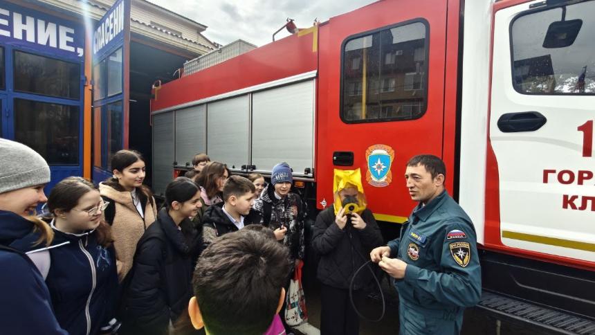 В мир профессии пожарного - вместе с «Билетом в будущее»