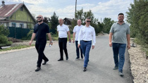Сергей Белопольский проверил ход капитального ремонта улицы Заводской