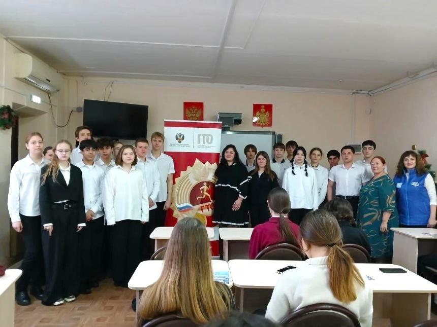 В СОШ № 1 для учащихся 10-х классов прошло профориентационное мероприятие.