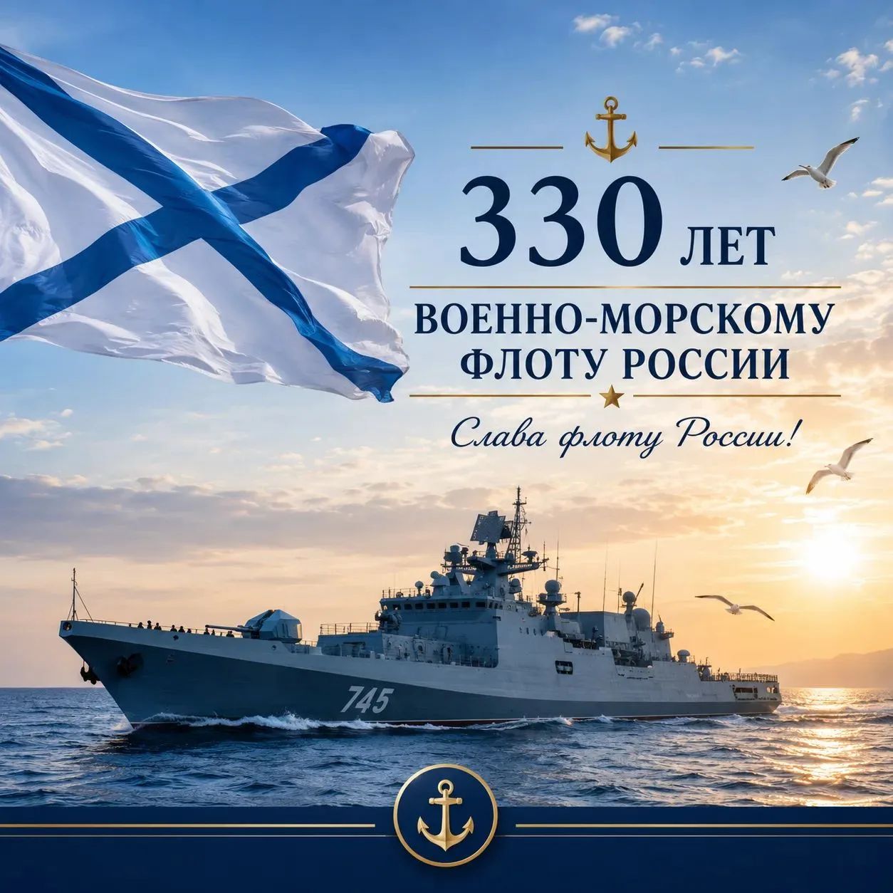 Сергей Белопольский поздравил жителей Горячего Ключа с Днём Военно-морского флота России