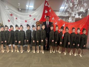 Заместитель председателя Совета г. Горячий Ключ Николай Николаевич Кильганкин принял участие в торжественном мероприятии, посвященном 80-летию Победы в Великой Отечественной войне