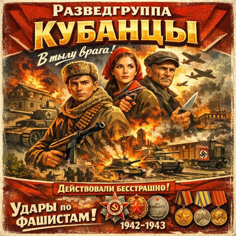 Рассекречены архивные материалы о разведгруппе «Кубанцы»