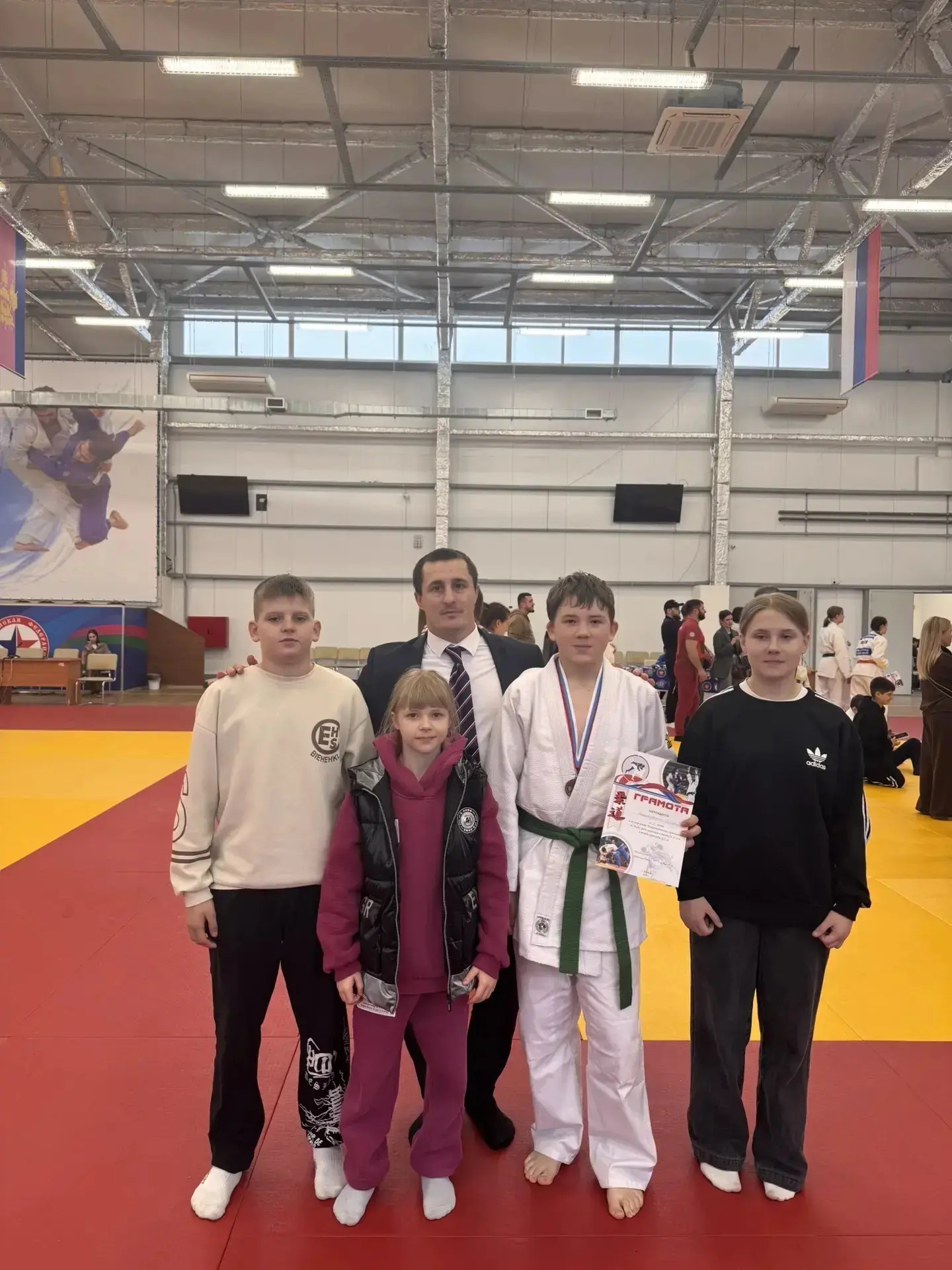 Юные дзюдоисты Горячего Ключа - среди лучших на первенстве ЮФО