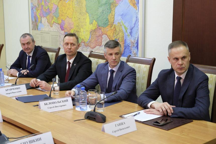 Глава Горячего Ключа Сергей Белопольский принял участие в заседании оперативного штаба в Краснодаре