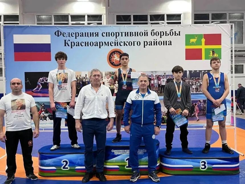 Борцы Горячего Ключа - победители первенства на Кубок Анатолия Кривоносова