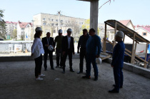 Проверил ход строительства новой школы на 550 мест по ул. Ленина