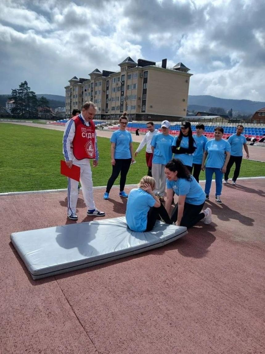 В Горячем Ключе прошёл зимний фестиваль ВФСК «ГТО» для взрослых участников - от 18 лет и старше.