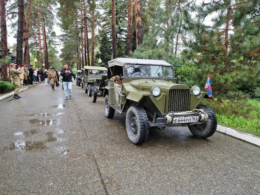 Горячий Ключ принял участников военно-патриотического автопробега «Ведь это наши горы, они помогут нам!»
