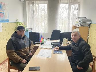 Прием депутата в Черноморском сельском округе.