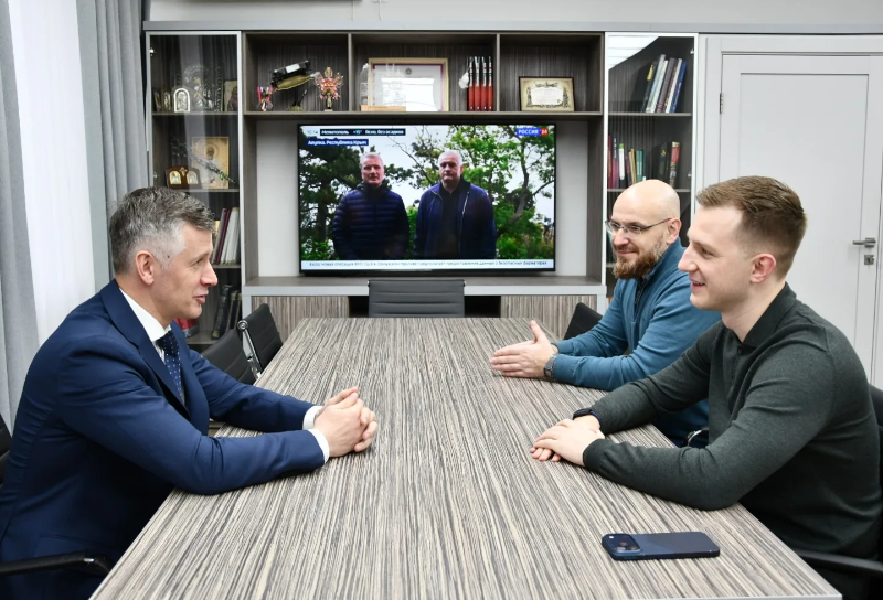 В Горячем Ключе с рабочим визитом сегодня – Артём Павлович Метелев –