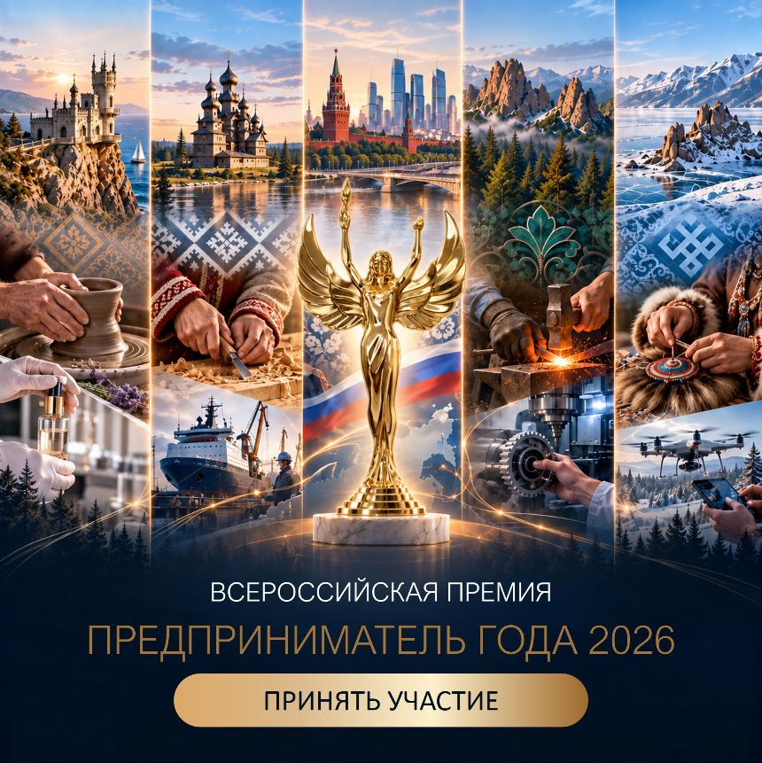 ПРЕДПРИНИМАТЕЛЬ ГОДА - 2026: ФИНАЛЬНЫЙ ЭТАП ПРИЁМА ЗАЯВОК