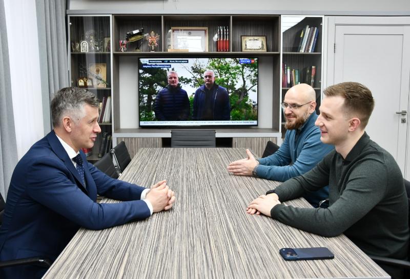 В Горячем Ключе с рабочим визитом 