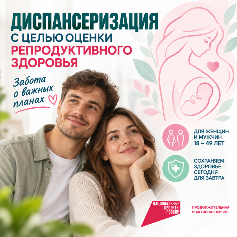 Что нужно знать о диспансеризации с целью оценки репродуктивного здоровья? 