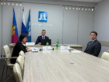 В дистанционной форме  с использованием  средств видео-конференц-связи заместитель председателя Совета Кильганкин Н.Н.