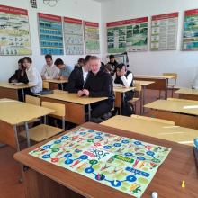 В школе №10 п. Первомайский прошла увлекательная антинаркотическая игра «За ЗОЖ. Правильный выбор!»