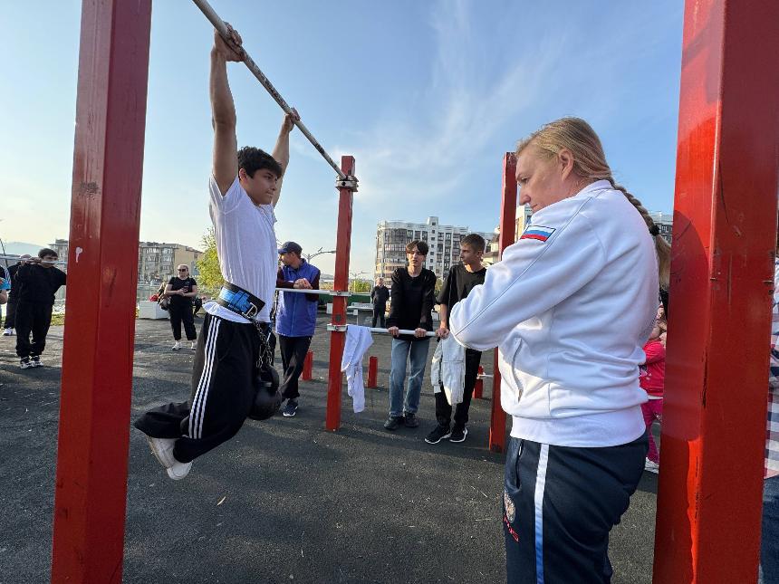 В Горячем Ключе прошёл муниципальный этап всероссийского турнира «Сила дворов»