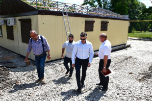 В селе Безымянном продолжается строительство нового ФАПа
