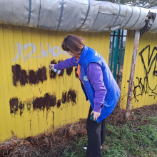 Прошел рейд в рамках краевой акции «Кубань без наркотрафарета». В рам-ках акции в рейд вышли добровольцы муниципального штаба. 