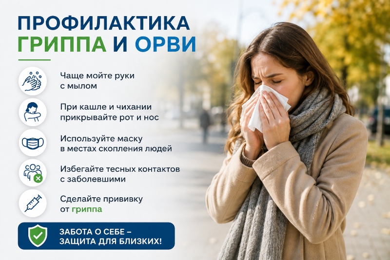 Готовимся к сезону ОРВИ и гриппа