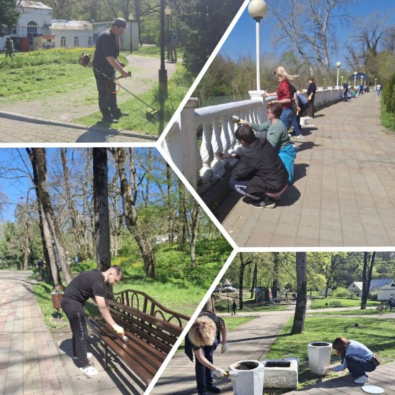 Субботник состоялся – несмотря на капризы погоды